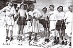 Masky naz lyžích/ Skiing masks