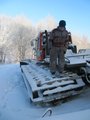 Jde se rolbovat/ On the snowmobile