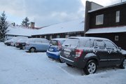 Silvestrovské parkoviště/ Parking lot on the New Year