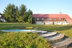 Chalet from the South, in front is little swimming pool